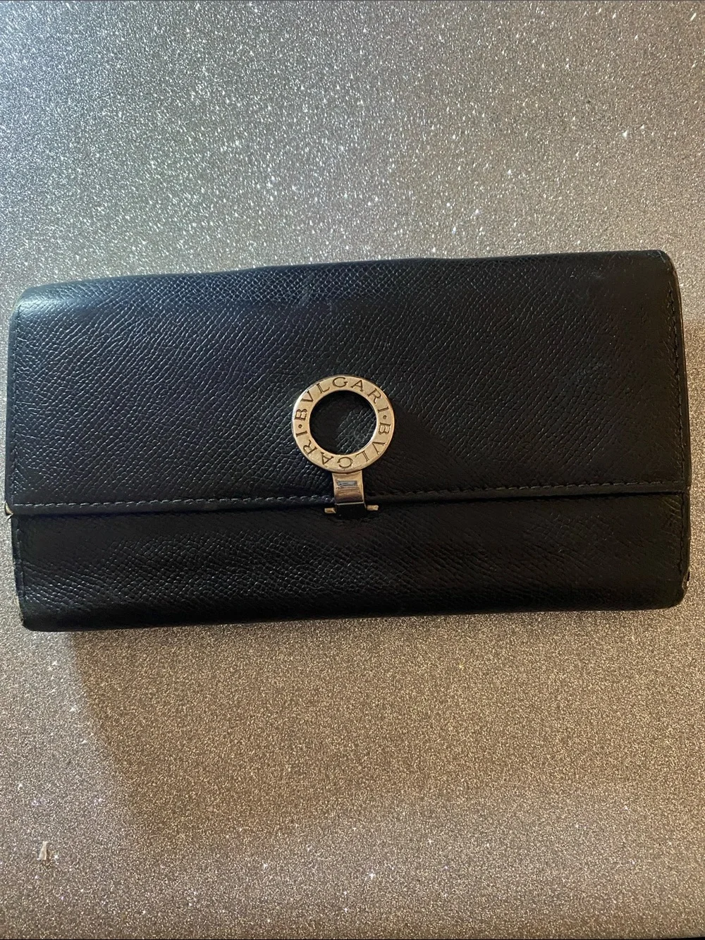 Bvlgari Vintage Leather Continental Wallet
